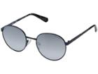 Guess Gu5202 (shiny Blue/smoke Mirror) Fashion Sunglasses