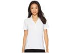 Adidas Golf Rangewear Short Sleeve Polo (white) Women's Short Sleeve Knit