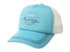 Roxy Truckin Trucker Hat (scuba Blue) Caps