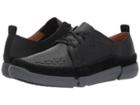 Clarks Trifri Lace (black Leather) Men's Lace Up Casual Shoes