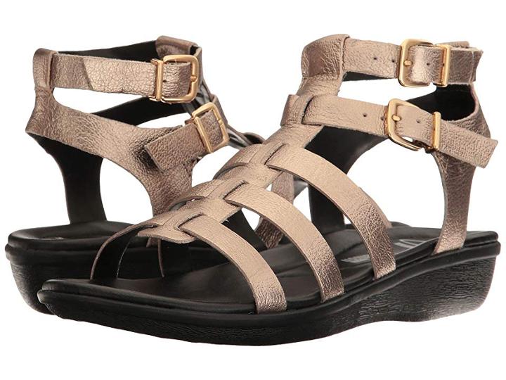 Clarks Manilla Parham (gold Metallic Leather) Women's Shoes