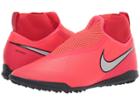 Nike React Phantom Vsn Pro Df Tf (bright Crimson/metallic Silver) Men's Soccer Shoes