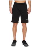 Puma Essential Dri-release Shorts (puma Black/medium Grey Heather) Men's Shorts