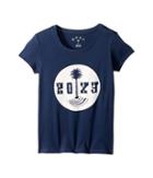 Roxy Kids Dream Another Dream Palm Tee (big Kids) (dress Blues) Girl's T Shirt