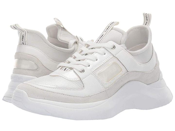 Calvin Klein Ultra (white Neoprene/mesh) Women's Shoes
