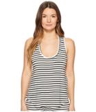 Maison Du Soir Petty Tank Top (pearl Stripe) Women's Sleeveless