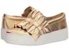 Michael Michael Kors Bella Slip-on (pale Gold) Women's Flat Shoes