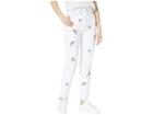 Juicy Couture Denim Wildflower Embroidered Girlfriend Jeans (sunbleached Wash) Women's Jeans