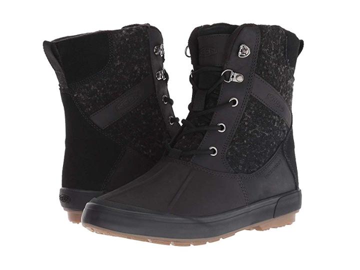 Keen Elsa Ii Wool Waterproof (black/raven) Women's Shoes