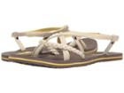 The North Face Base Camp Plus Gladi (rainy Day Ivory/falcon Brown (prior Season)) Women's Sandals