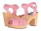 Swedish Hasbeens Kringlan (bubble Gum Pink) High Heels