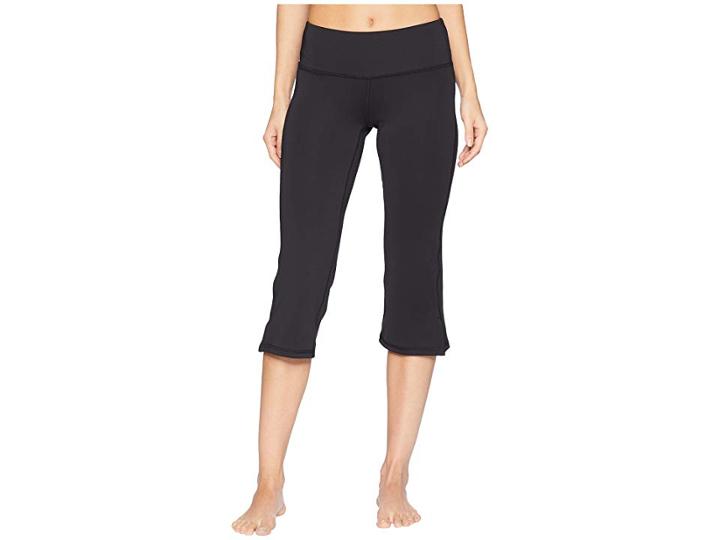 New Balance Core Straight Leg Capris (black) Women's Casual Pants