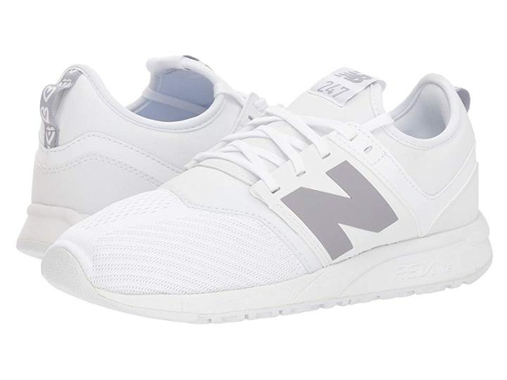 New Balance Classics Ws247v2-usa (white/arctic Sky) Women's Shoes