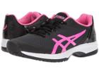 Asics Gel-court Speed (black/hot Pink/white) Women's Cross Training Shoes