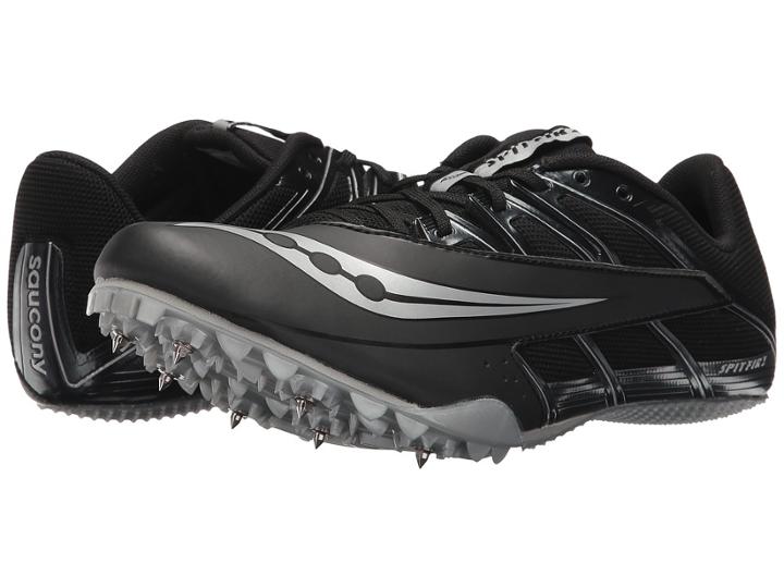 Saucony Spitfire 4 (black/silver) Men's Shoes