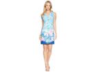 Lilly Pulitzer Harper Shift Dress (bennet Blue Lets Mango) Women's Dress