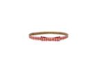 Kate Spade New York 5/8 Gingham Printed Classic Bow Belt (peach Sherbert) Women's Belts