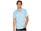 Rvca Blade Short Sleeve Woven (dusty Blue) Men's Clothing