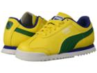 Puma Kids Roma Basic Ps (little Kid/big Kid) (dandelion/verdant Green) Kid's Shoes