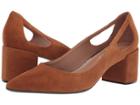 French Sole Courtney2 Heel (cuoio Suede) Women's Shoes