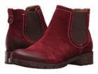 Sofft Selby (bordo Suede) Women's Boots