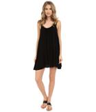 Roxy Windy Fly Away Dress Cover-up (true Black) Women's Swimwear