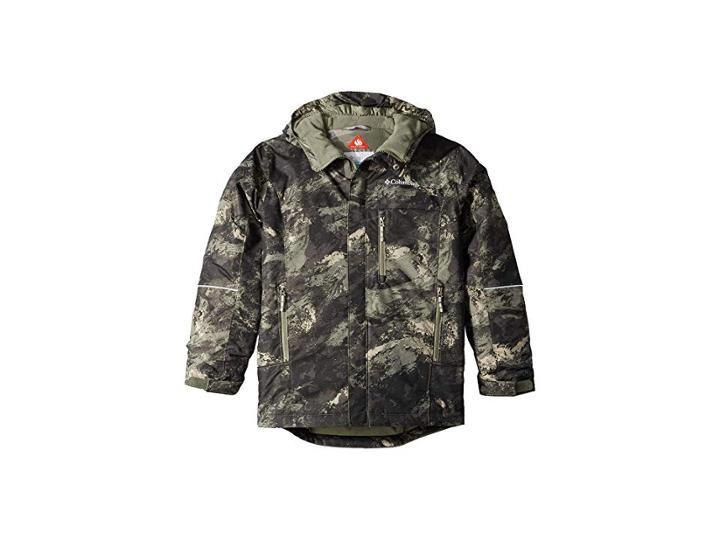 Columbia Kids Mighty Mogultm Jacket (little Kids/big Kids) (cypress Mountains Print) Boy's Coat