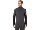Icebreaker Bodyfitzonetm 260 Zone Long Sleeve Half Zip (jet Heather/black 1) Men's Clothing