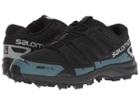 Salomon Speedspike Cs (black/reflective Silver/mallard Blue) Shoes