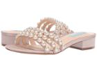 Betsey Johnson Dara (nude Satin) Women's Sandals