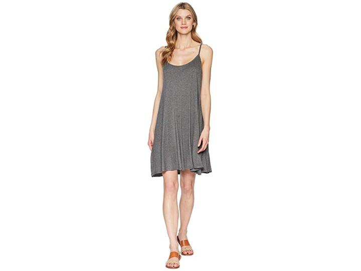 Stetson 1586 Rayon Spandex Jersey Slip Dress (grey) Women's Dress