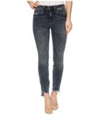 Mavi Jeans Tess High-rise Ankle Super Skinny In Twisted Dark Ink (twisted Dark Ink) Women's Jeans