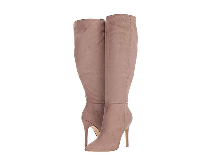 Charles By Charles David Dallan Boot (taupe Stretch) Women's Boots