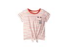 Lucky Brand Kids Raisa Tee (little Kids) (paprika) Girl's T Shirt