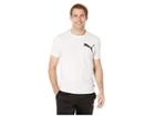 Puma Big Logo Tee (puma White) Men's T Shirt