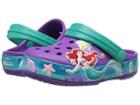 Crocs Kids Crocband Princess Ariel Clog (toddler/little Kid) (amethyst) Girls Shoes