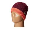 Columbia Powder Princess Hat (youth) (dark Raspberry/hot Coral) Knit Hats