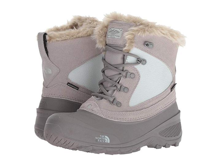 The North Face Kids Shellista Extreme (toddler/little Kid/big Kid) (foil Grey/icee Blue) Girls Shoes