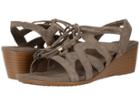 Vionic Kalie (greige) Women's Wedge Shoes