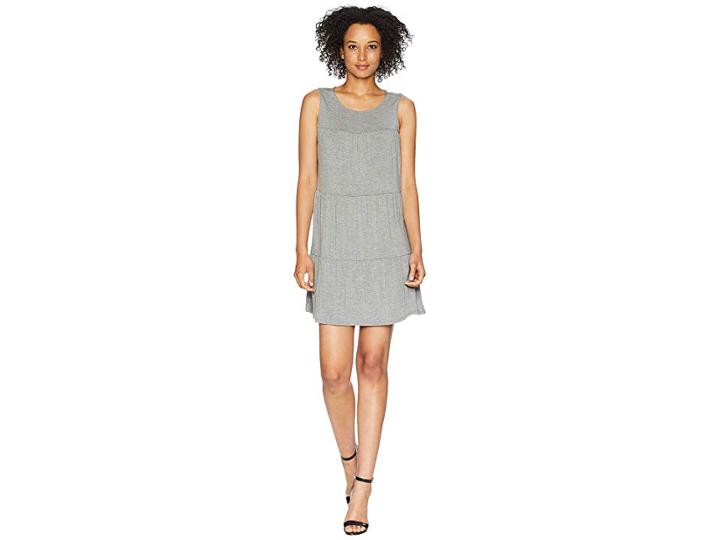 American Rose Adley Sleeveless Babydoll Dress (grey) Women's Dress