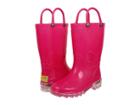 Western Chief Kids Lighted Rain Boots (toddler/little Kid) (pink) Girls Shoes