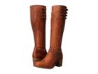 Frye Kelly Belted Tall (cognac Washed Oiled Vintage) Cowboy Boots