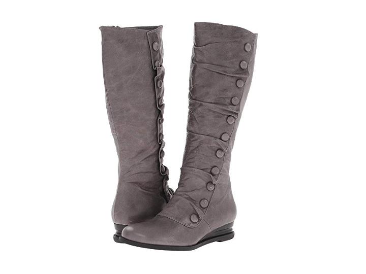 Miz Mooz Bloom (stone) Women's Zip Boots