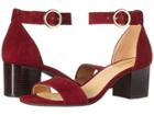 Michael Michael Kors Lena Flex Mid (oxblood) Women's 1-2 Inch Heel Shoes