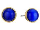 Kate Spade New York Forever Gems Small Studs Earrings (royal Blue) Earring
