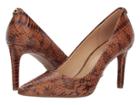 Michael Michael Kors Dorothy Flex Pump (acorn Marked Embossed Snake) Women's Shoes