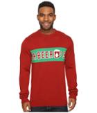 Volcom Strange Brew Ugly Sweater (blood Red) Men's Sweater