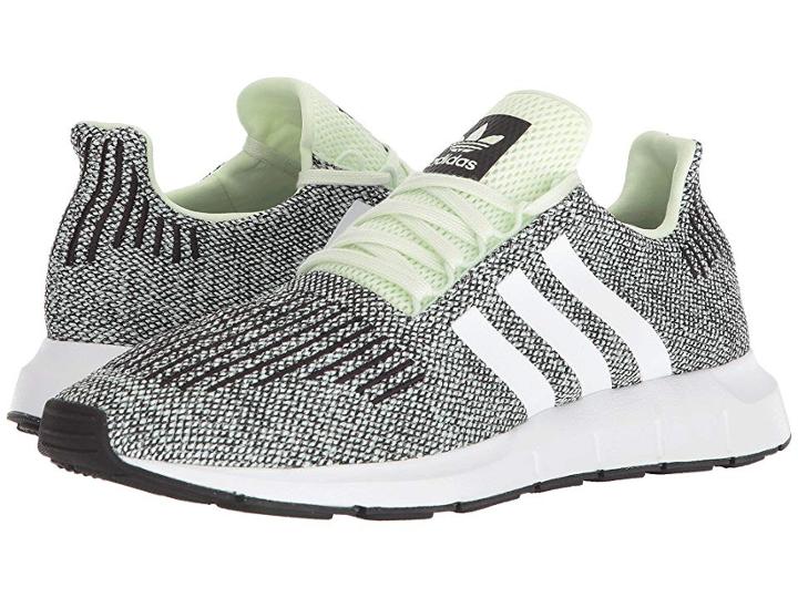 Adidas Originals Swift Run (aero Green S18/footwear White/core Black) Men's  Shoes