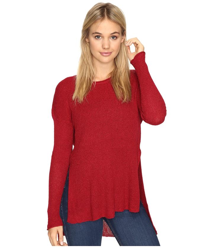 Volcom Glider Sweater (brick) Women's Sweater