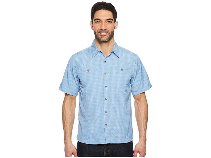 Mountain Khakis Trail Creek Short Sleeve Shirt (heron) Men's Clothing